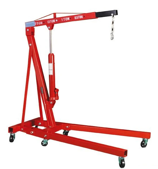 Fordable Car Lifting Jack Crane Vehicle Tools 1ton 2ton 3ton Hydraulic Shop Crane