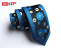 New Arrival Skinny Tie Man Fashion Floral Neckties Hombre 6cm Gravata Slim Tie Classic Business Casual Tie for Men Business