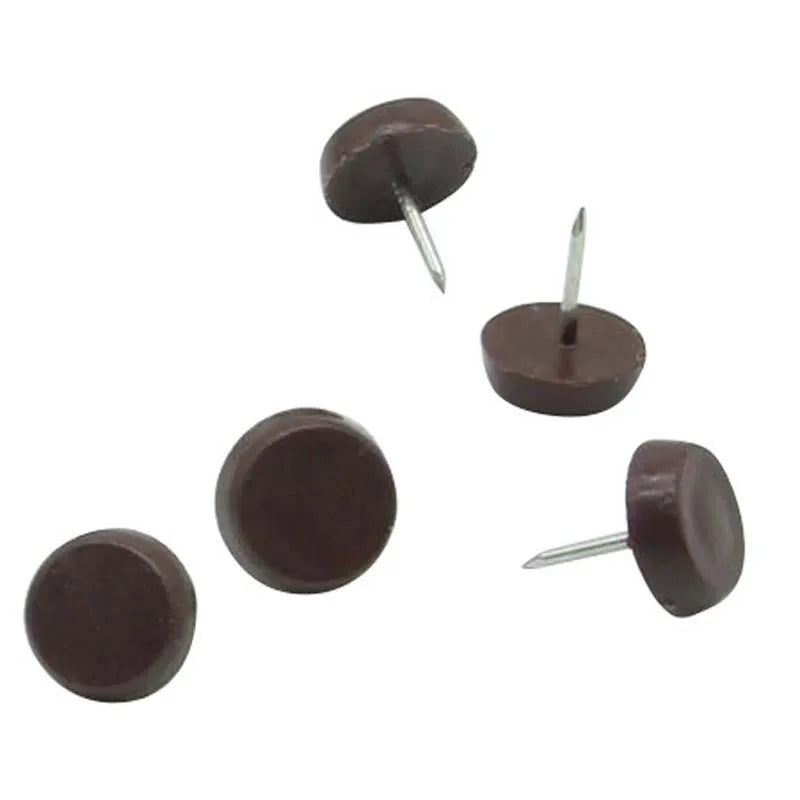 Manufacturers Nylon Furniture Sliders Nail in Chair GlideTable Leg Feet Protector Nylon Nail for Sofa Table and Chair
