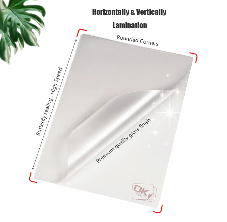 A4 Matte 80 Micron PET Laminating Sheets Lamination Pouches A4  Matte Laminating Film