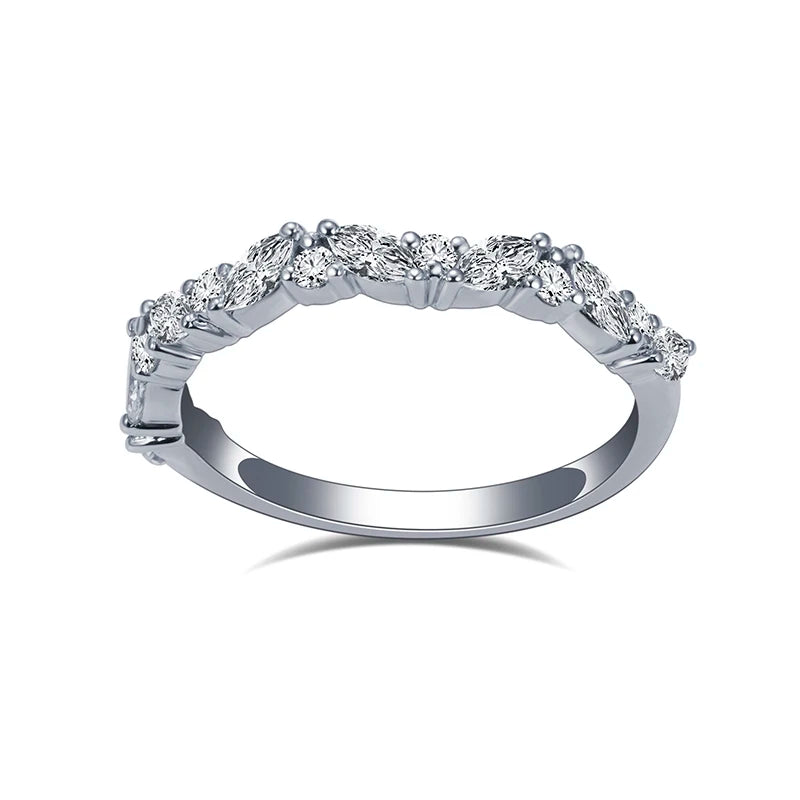 MSR-1276 18K Gold Wedding Engagement Rings  2.75ct Lab Grown Diamond Jewelry Women's Diamond Wedding Jewelry Rings