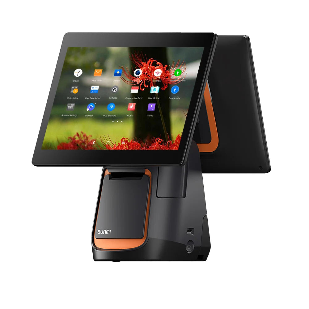 OEM ODM Pos Machine Manual Digital Printer All in One Pos-terminal Restaurant Supermarket Thermal POS