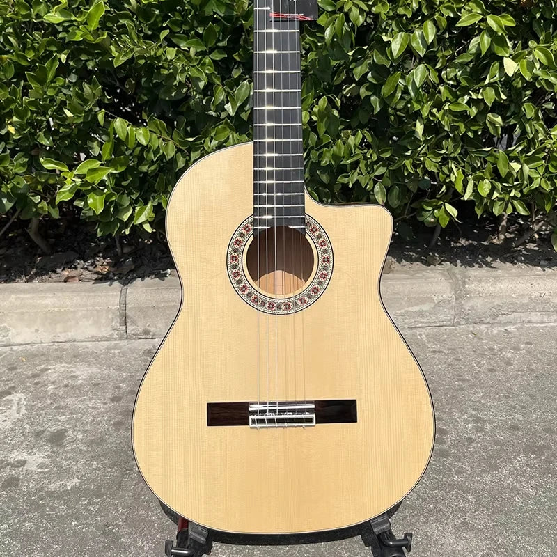 Aiersi Workshop All Solid Cypress Flamenco Guitar for Sale