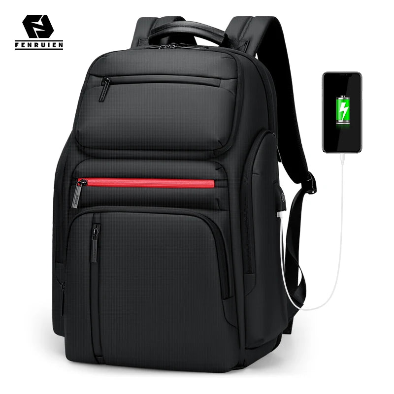 FENRUIEN Hiking Laptop Backpack Men Office Business Bag Backpack Hiking Laptop Bag Backpack Men Office Business Bag