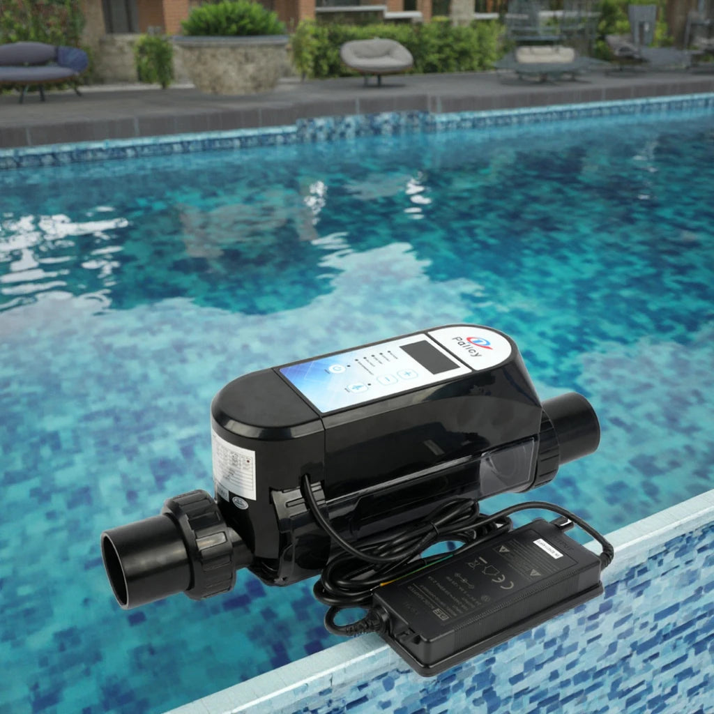 New Smart PVC Pool Salt Chlorinator System with Mobile APP Control 4-20g Chlorination for Above Ground Custom Logo