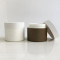Empty Colorful 5g 15g 20g 30g 50g pink Blue White Black Matte Cream Jar Glass Cosmetic Container