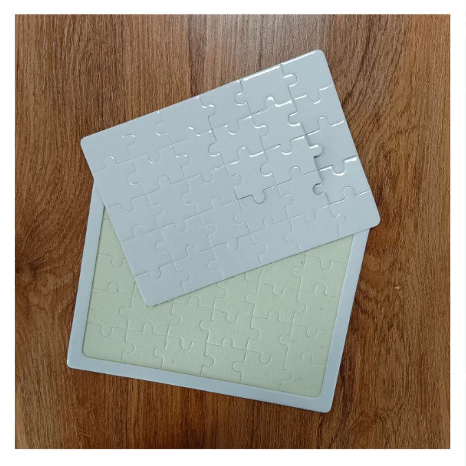 30 Piece A5 Blank Sublimation Paper Cardboard Puzzle to Sublimate Custom Photos Printing Jigsaw Puzzles with Frame