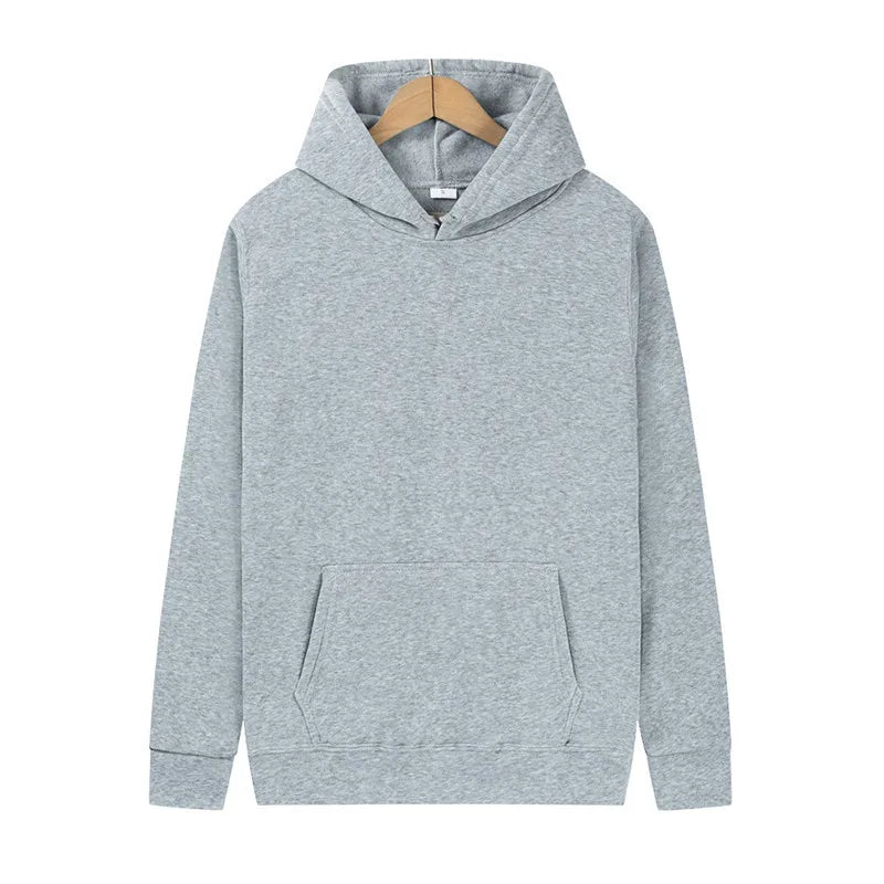 Fitspi Fashion Men's Women's Hoodies Autumn Male Casual Hoodies Sweatshirts Solid Color Hoodie Sweatshirt Tops Wholesale