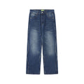 Old Straight Breathable Button Jeans for Men Eco-Friendly Casual Summer/Autumn/Winter