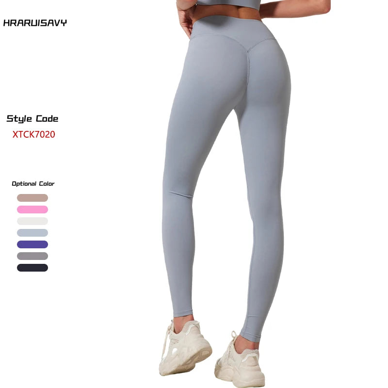 High Waist Yoga Pants Women Tummy Control Squat Proof Leggings Outdoor Cycling Workout Gym Prants