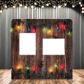 Popular Aluminum Alloy Lightweight Customized Color Dye Sublimation Printing Display Rack Straight Backdrop Stand Tension Fabric