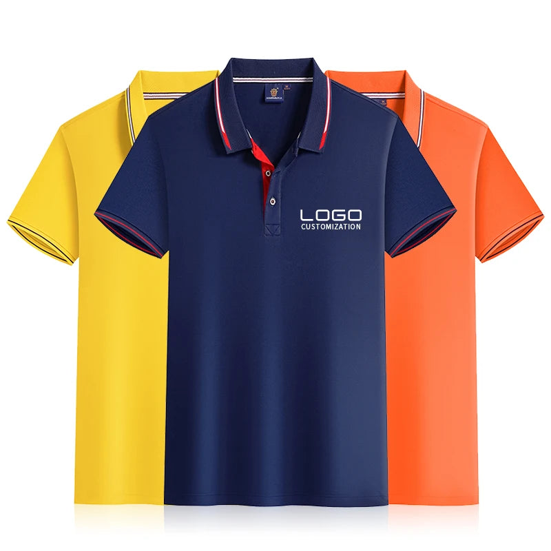 Comfortable Sublimation Polo t Shirt Cheap Polo Shirts Unisex Shrink-proof Quick Dry Outdoor Leisure POLO Shirt