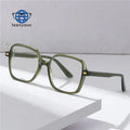 Teenyoun Eyewear High End Crystal Color Tr90 Acetate Frame Unisex Eyeglasses Men Women Square Anti Blue Ray Glasses