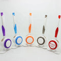 Hot Selling Fashionable Desk Holder Chain Bank Pen Table Ball Pen Promotional Ball Point Pen with Stand