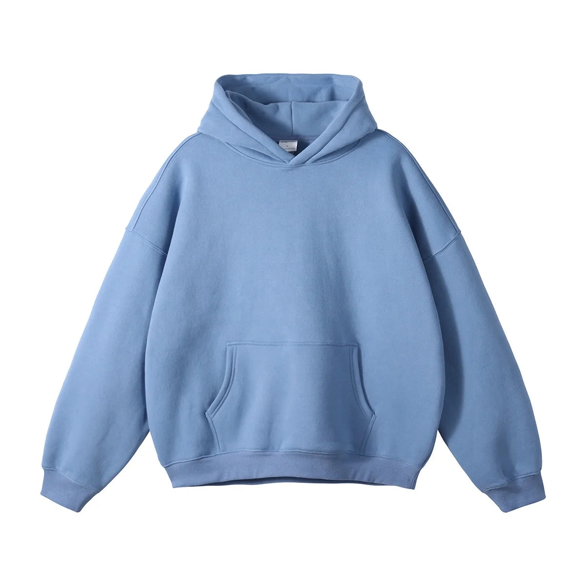 2025 Winter Wholesale Warm Fleece Hoodies 365gsm Fleece Hoodie 350gsm Oversized Yellow 365 Gsm Light Blue Hoodie