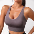 FLW High Quality Nylon Spandex Fitness Yoga Wear Gym Workout Yoga Sports Bra for Women