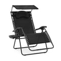 Scandinavian Adjustable Lounge Chair Zero Gravity Folding Reclining Chair for Garden Outdoor Camping Pool Home Furniture Metal
