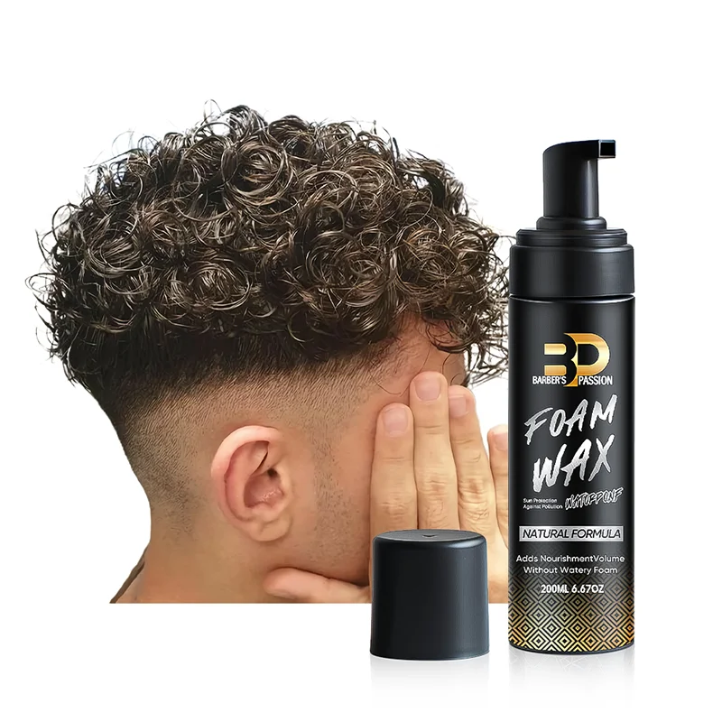 BARBERPASSION New Arrival Barber Hair Salon Men's Hair Foaming Mousse Wax Hair Wrap Foam