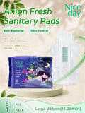 Super Long Overnight Anion Menstrual Feminine Sanitary Pads Napkins for Women