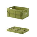 Outdoor Camping Rectangle Food Container PP Plastic Easy 12L Foldable Car Storage Box