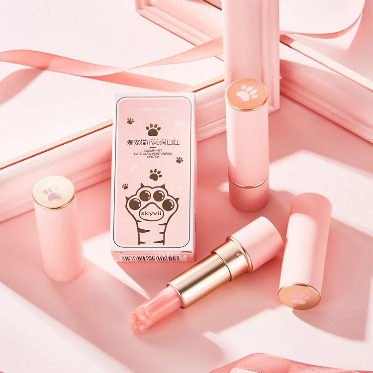 Skyvii Cat Paw Lipstick Moisturizing Anti Cracking Repair Lip Balm