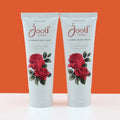 Custom logo Matte Black Cosmetic Plastic Soft Squeeze Tube 100ml 150ml 200ml Facial Wash Hand Body Cream Pe Tube Packaging