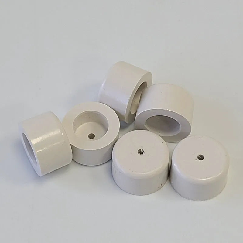 Xmlivet White Color Billiard Carom Cue Ferrules Z2 New OD16.2mm*ID9.9mm*L10.1mm Pool Cue Tube Ferrules Billiard Accessories