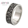 Vintage Viking Valknut Ring for Men Chunky Amulet Pagan Jewelry Ring