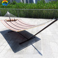 Travel Canvas Hammock Two Person Free Standing Hammock Bed With Spreader Bar Pillow Adjustable Camping Swing Hammock Bed