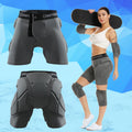 Men's Women Outdoor Snowboard protection Hip Padded Shorts Sport Short Pants for Skating Sports Protective Snowboard Shorts
