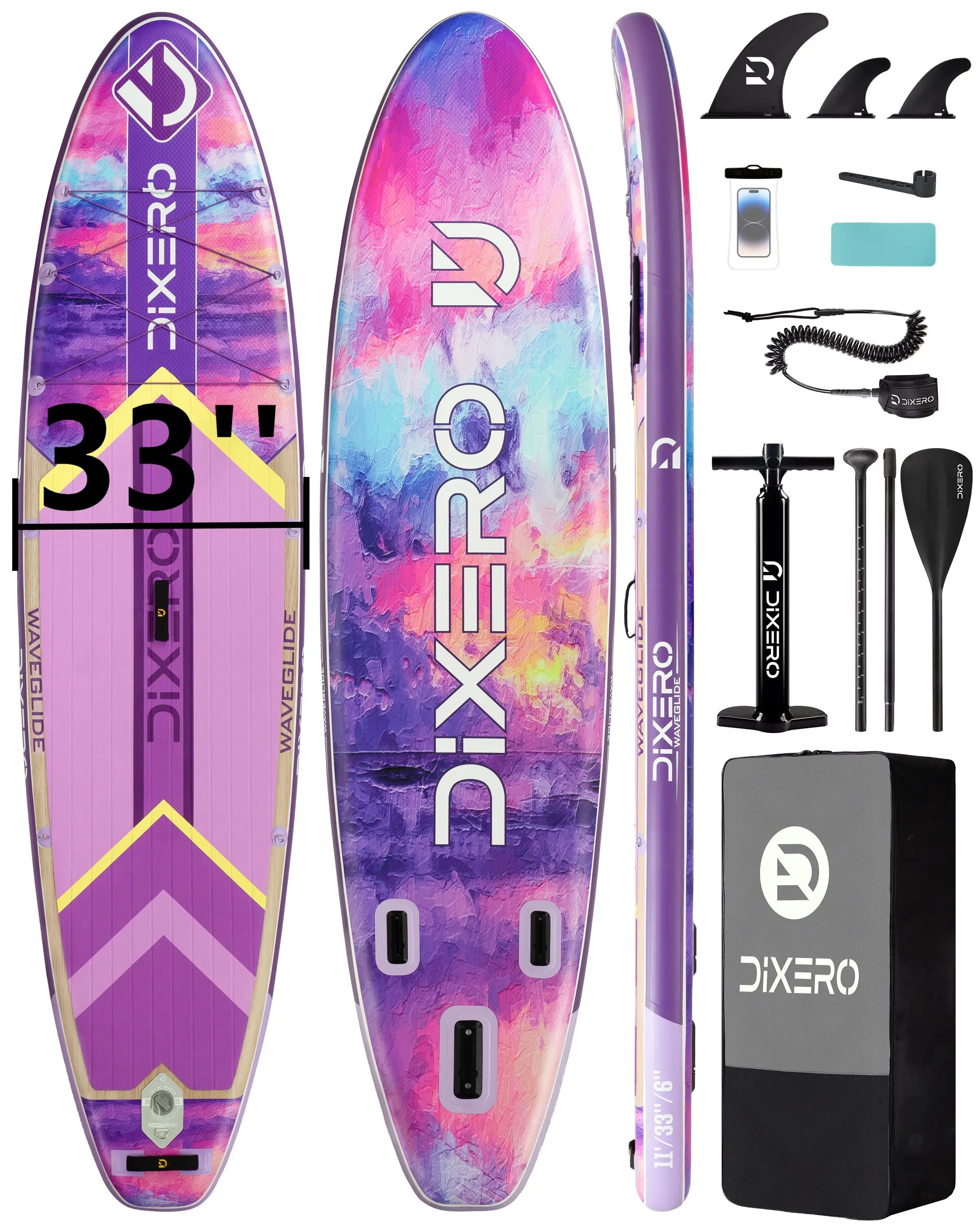 Overseas Spot Goods New Design Surfing Board 400lbs Inflatable Stand up Paddle Board sup Gonfiabile for All Skill Levels