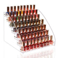 OWNSWING Nail Polish Organizer Clear Cosmetic Acrylic Display Essential Oils Holder Makeup Organizer