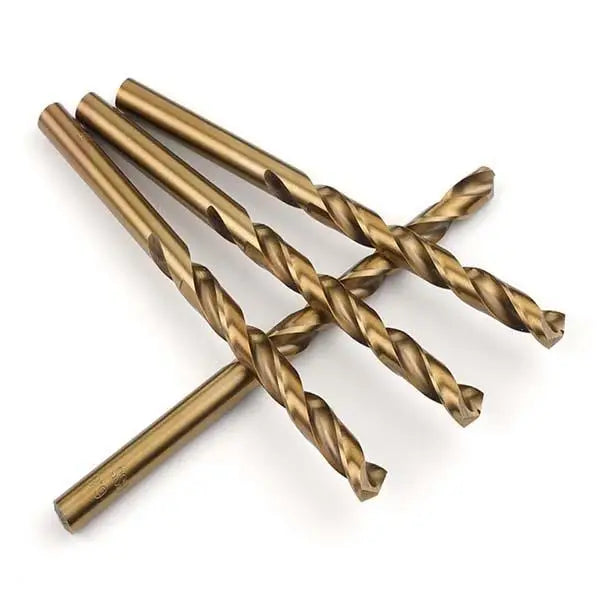 DIN338 High Speed Steel M35 Cobalt Containing Drill Bits for Stainless Steel