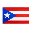 Puerto Rico Flag Pennant 90x150cm Waterproof Polyester Flying Flag with Aluminum Flagpole Fast Delivery Customizable
