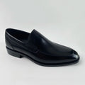 Men's Comfortable Soft Genuine Cow Leather Oxfords Wedding Dress Shoes with Embroidered Logo Big Size Autumn-Safe for Airlines