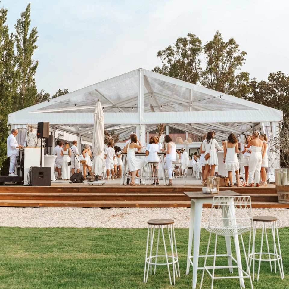 Heavy Duty PVC Fabric Heated Outdoor Winter Party Tent for Cold Weather