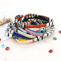 Go2boho Bohemian Beaded Couple Men Beach Tila Seed Beads Bracelet Fine Rainbow Miyuki Fashion Jewelry Bracelets& Bangles Women
