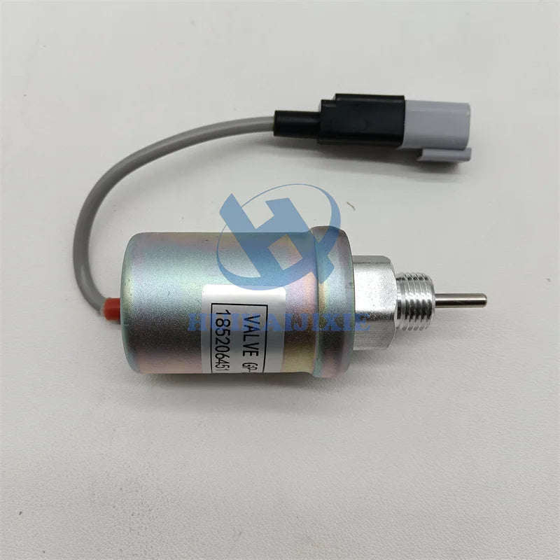 Construction Machinery Parts Fuel Shut Off Solenoid 185206451 for Engine 8000 8008 8014 8016 185206451 Stop Solenoid Valve