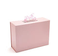 Custom Color Foldable Magnetic Gift Box with Ribbon Paper Foldable Gift Box