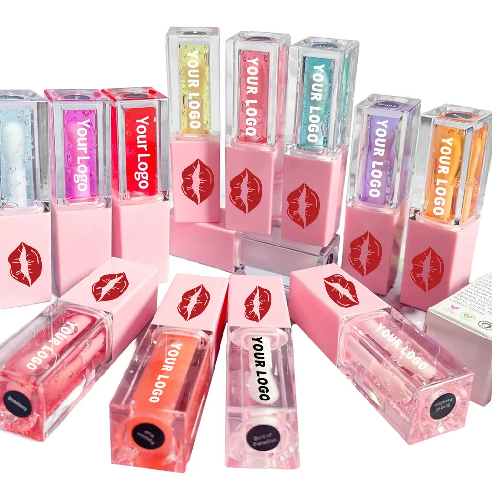 New Arrival Vitamin E and Coconut Oil Hydrates and Comforts Non-stickyl Moisturizing Lip Plumper Moisturizing clear Lip Care Oil