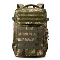 3 Day Tactical Backpack MOLLE Assault Bug Out Bag for Outdoor Survival Hiking/Camping Rucksack with Hydration Port & Nylon