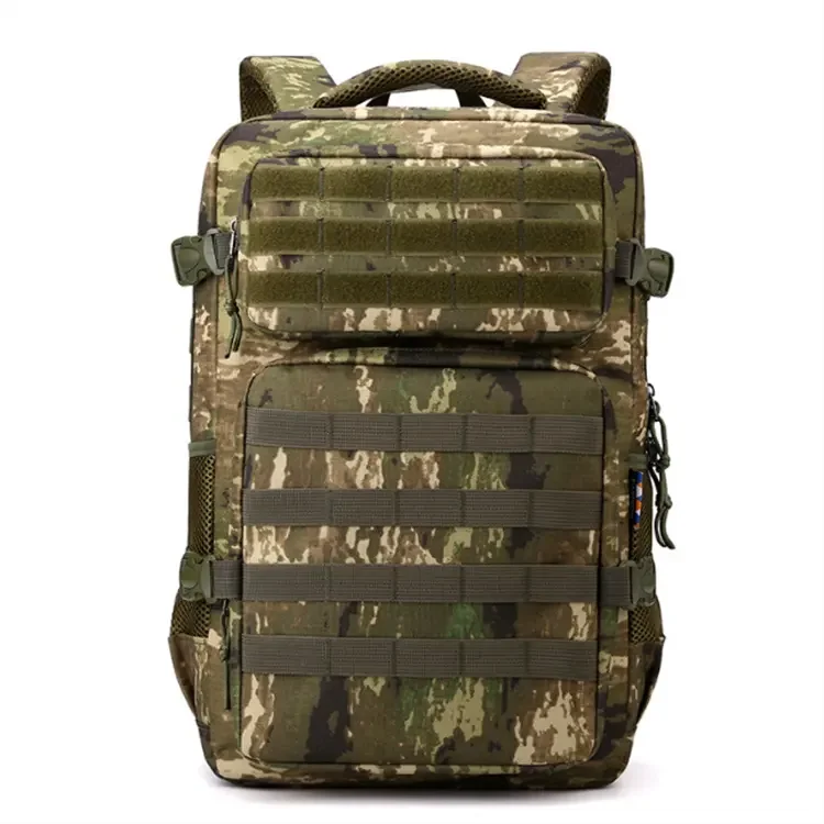 3 Day Tactical Backpack MOLLE Assault Bug Out Bag for Outdoor Survival Hiking/Camping Rucksack with Hydration Port & Nylon