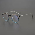 Be Careful With the Narrow Frame Japanese Pure Titanium Retro Box Business Male Tide Small Face Height Number Myopia Plate Glass
