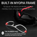 Bicycle Photochromic Cycling Sunglasses UV400 Protection Outdoor Casual Safety Adjustable Sport