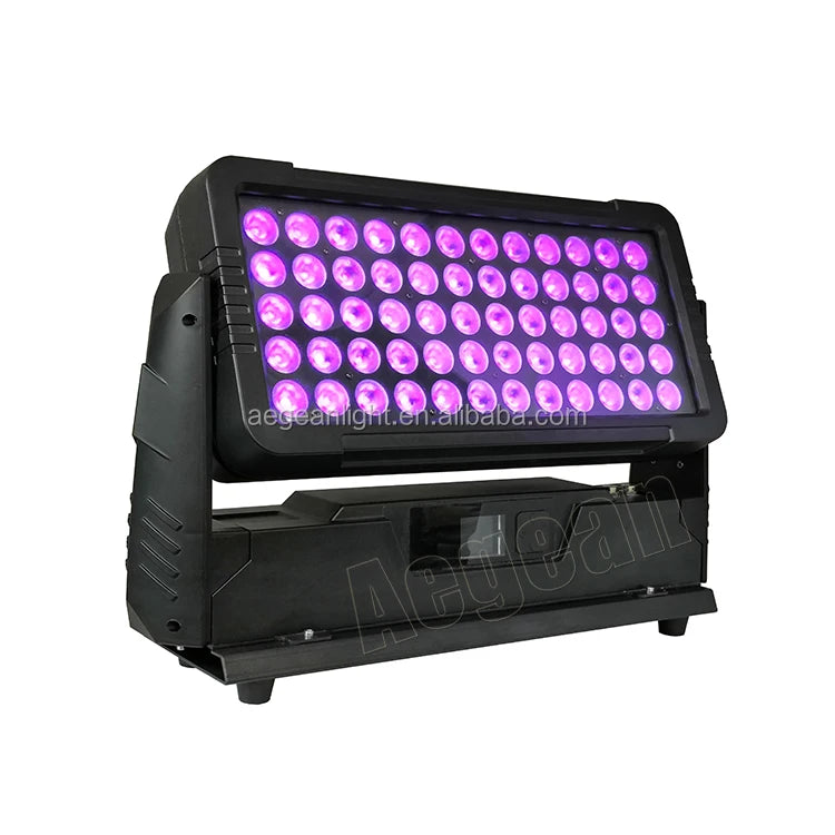 60X10W Rgbw Ip65 Waterproof Led City Color Outdoor Building Floodlight Wash Lights