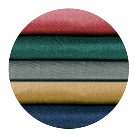 Wholesale by Rolls Washed Custom Thick White Natural Linen Fabrics for Shirts Curtains