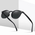 Sparloo 10192 WD TR3331 Round Polarized Sunglasses Custom Logo Mix Tac Lenses Tr90 Frame for Men and Women