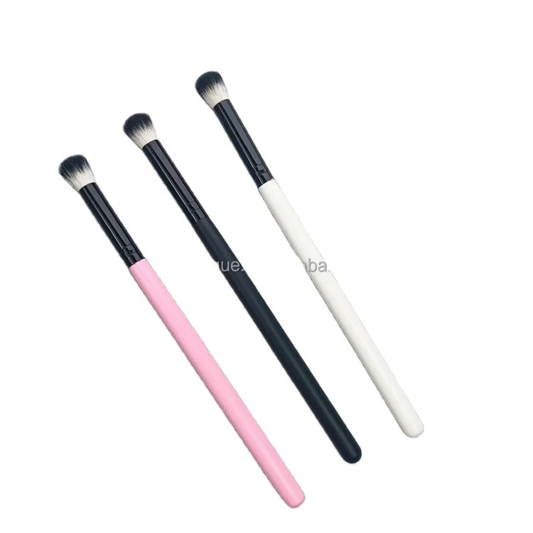 Eye Lash Extensions Wash Luxury Cleaner Soft Brush Long Stem Custom Cleansing Fluffy Lash Brushes White With Long Handle
