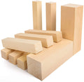 TaiLai Unfinished DIY Wooden Basswood Carving Blocks Premium Smooth Soft Wood Whittling Kit Suitable for Kids Adult