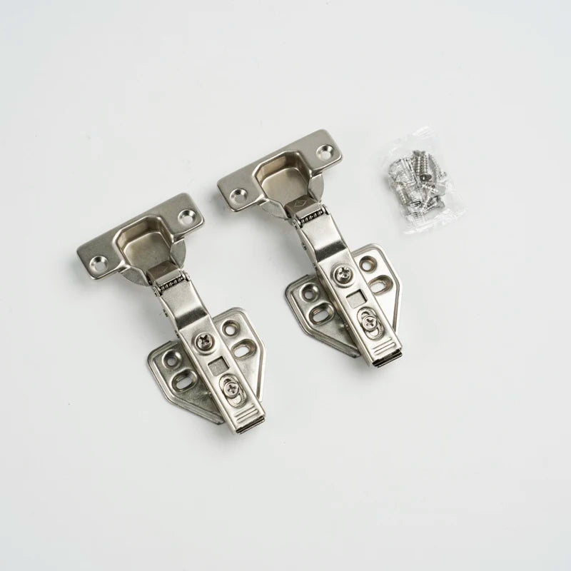 Wholesale Two-Way Short Arm Iron Cabinet Door Normal Kitchen Hinge Furniture Hardware Accessory for Kitchen Bathroom Living Room